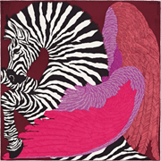 Scarf of the moment: Zebra Pegasus